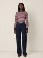 Idris | Wide Leg Jeans - Dark Indigo
