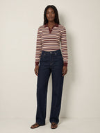 Idris | Wide Leg Jeans - Dark Indigo