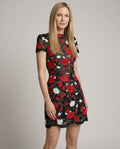 Zinnia Floral Lace Tulip Dress - front master