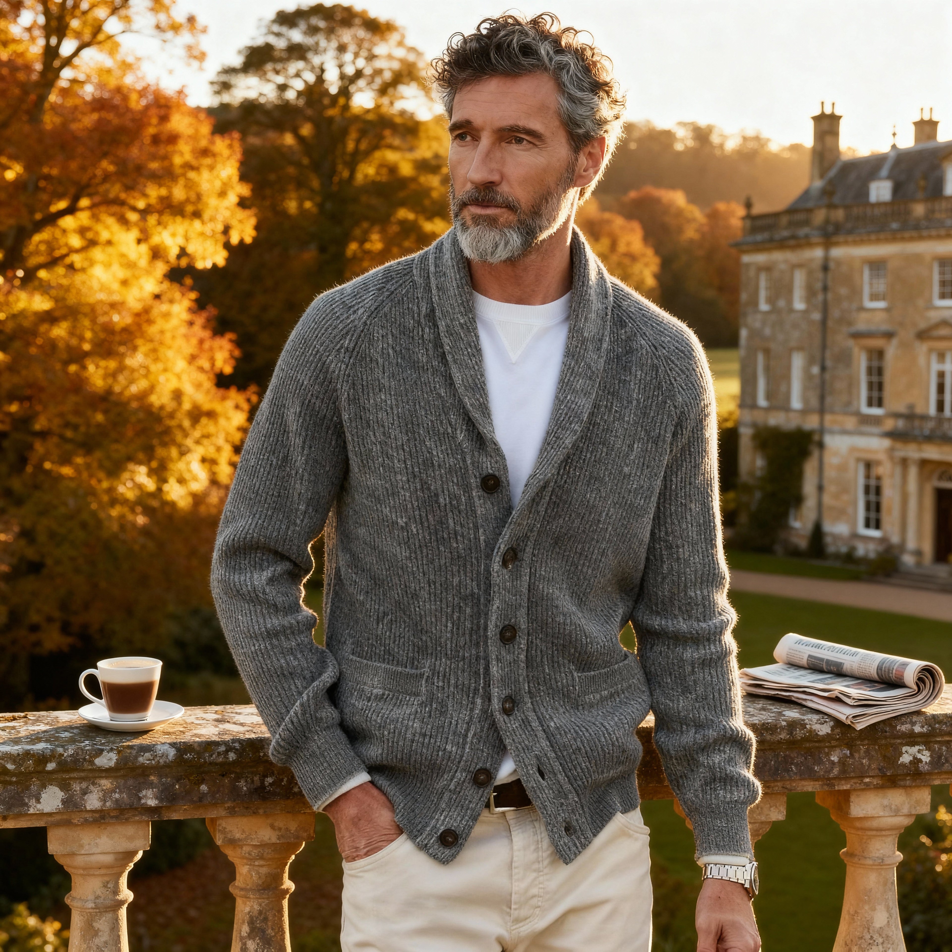 Henry | Men's Cardigan Sweater