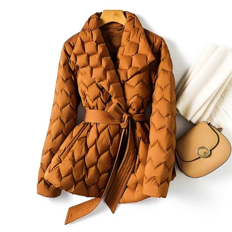 Joane | Quilted Down Coat