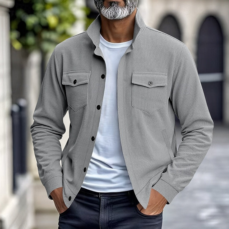Maxwell | Ribbed Utility Jacket