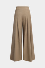 Pien | Wide Leg Ruched Trousers