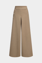 Pien | Wide Leg Ruched Trousers