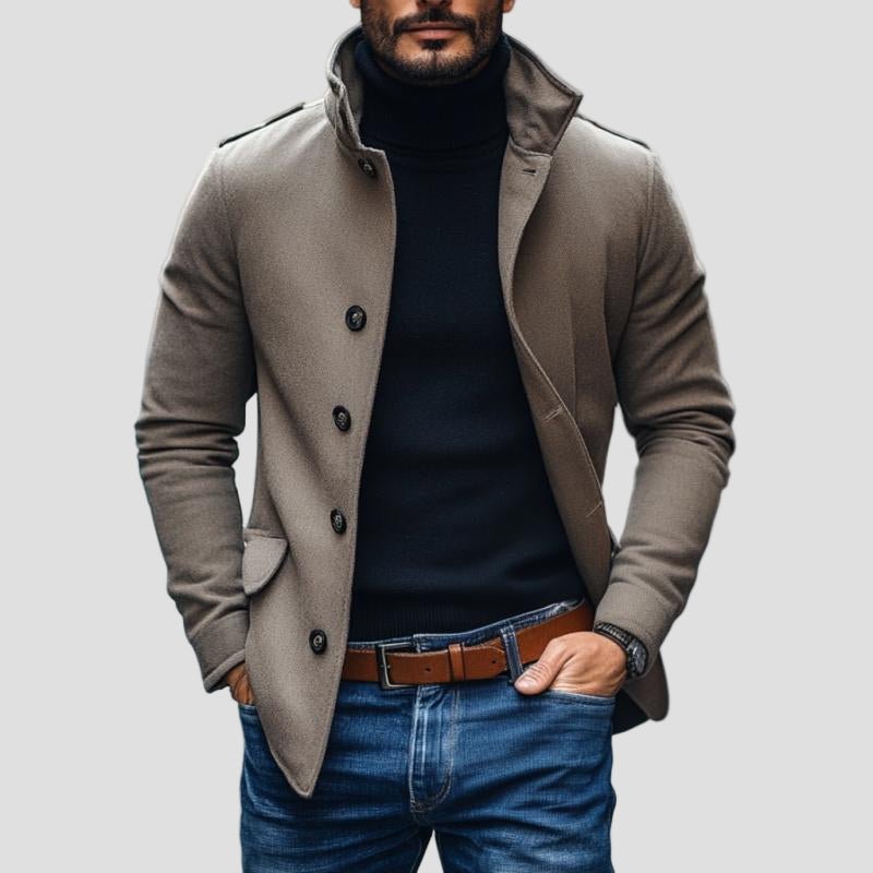Eli | Casual Lapel Single-Breasted Short Coat