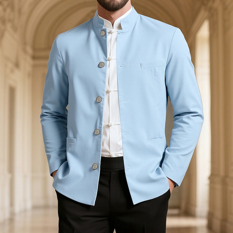 Alistair | Mandarin-Collar Jacket