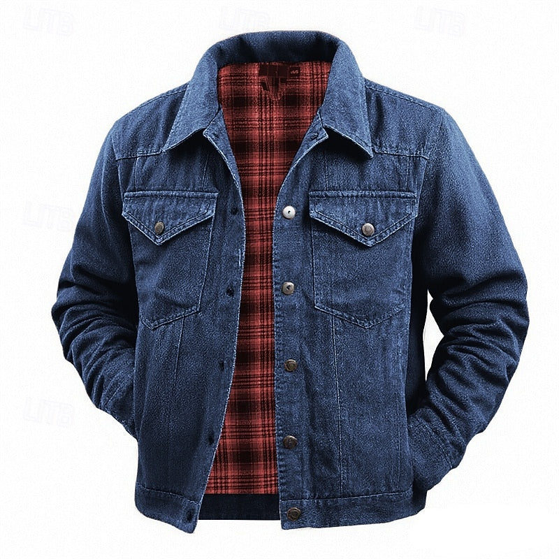Harrison Ridge | Rugged Lined Trucker Jacket