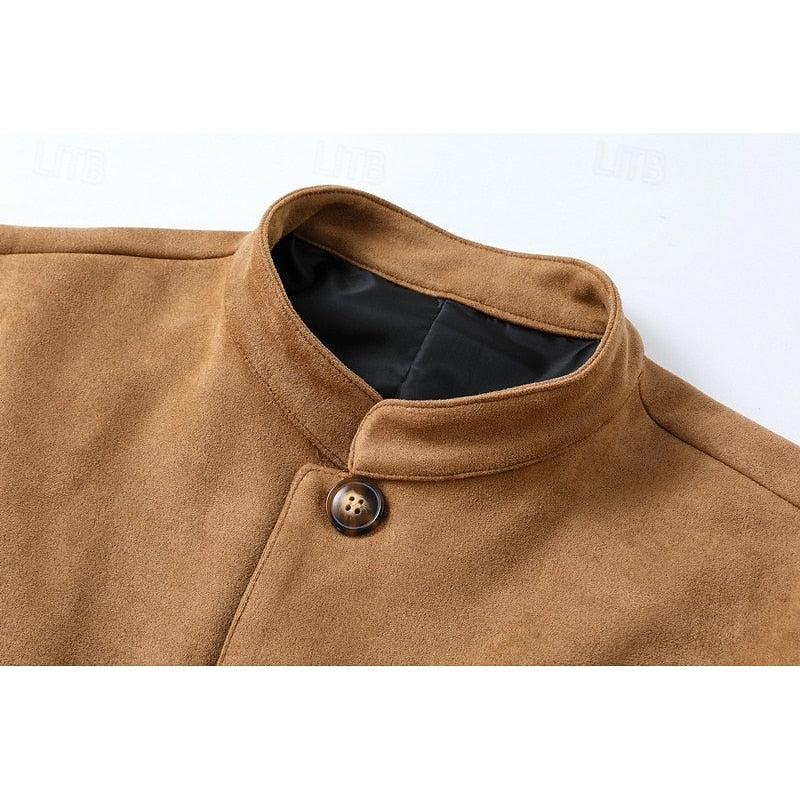 Vincent | Soft Stand-Collar Jacket
