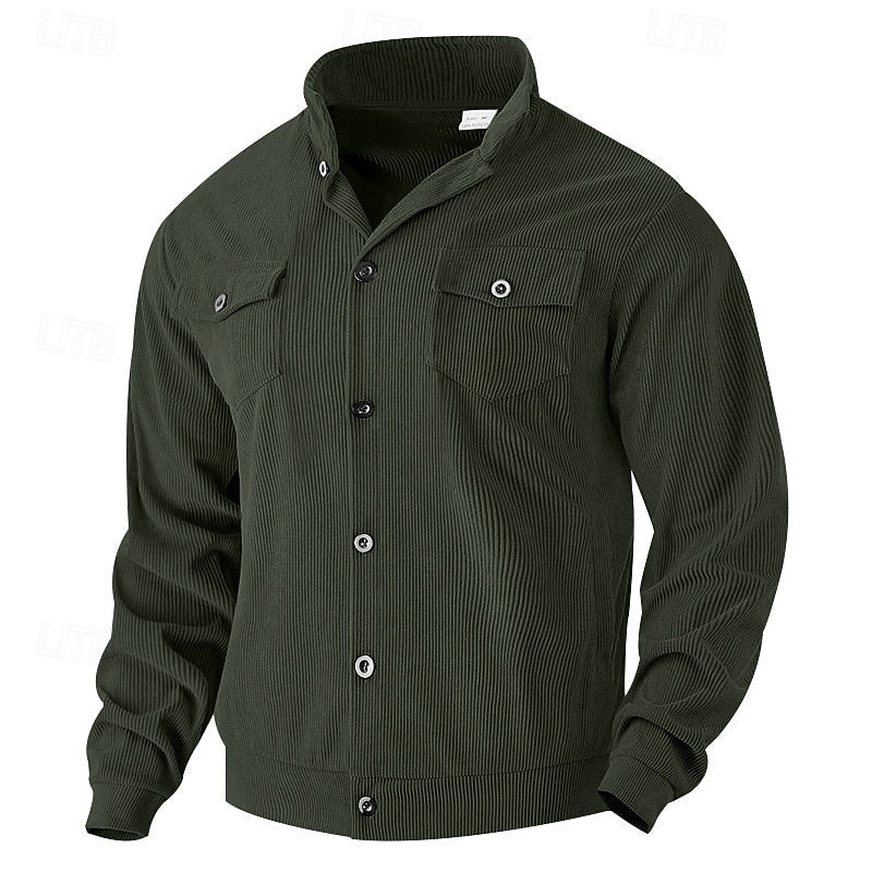 Maxwell | Ribbed Utility Jacket