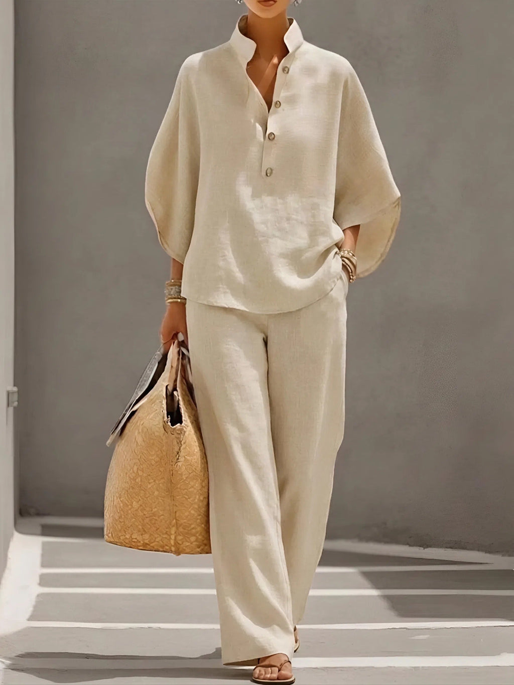 Vienna | Elegant Wide Leg Two-Piece Set