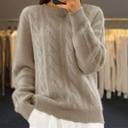 Lise Knit Pullover – back view