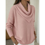 Heather | Elegant Cowl-Neck Sweater