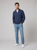 Aero modern pullover navy blue