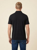 Arden black polo back