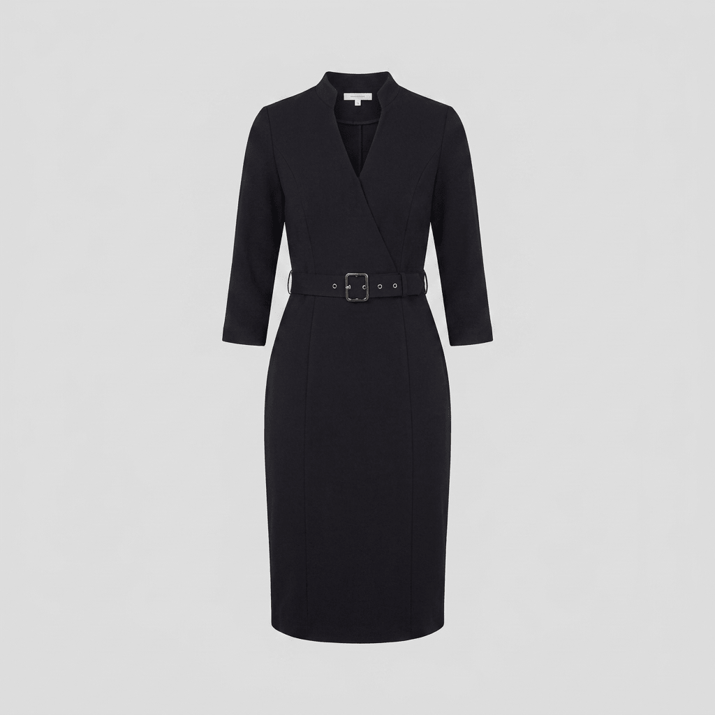Ava elegant dress product flat-lay