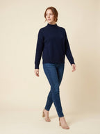 Avery cashmere sweater blue