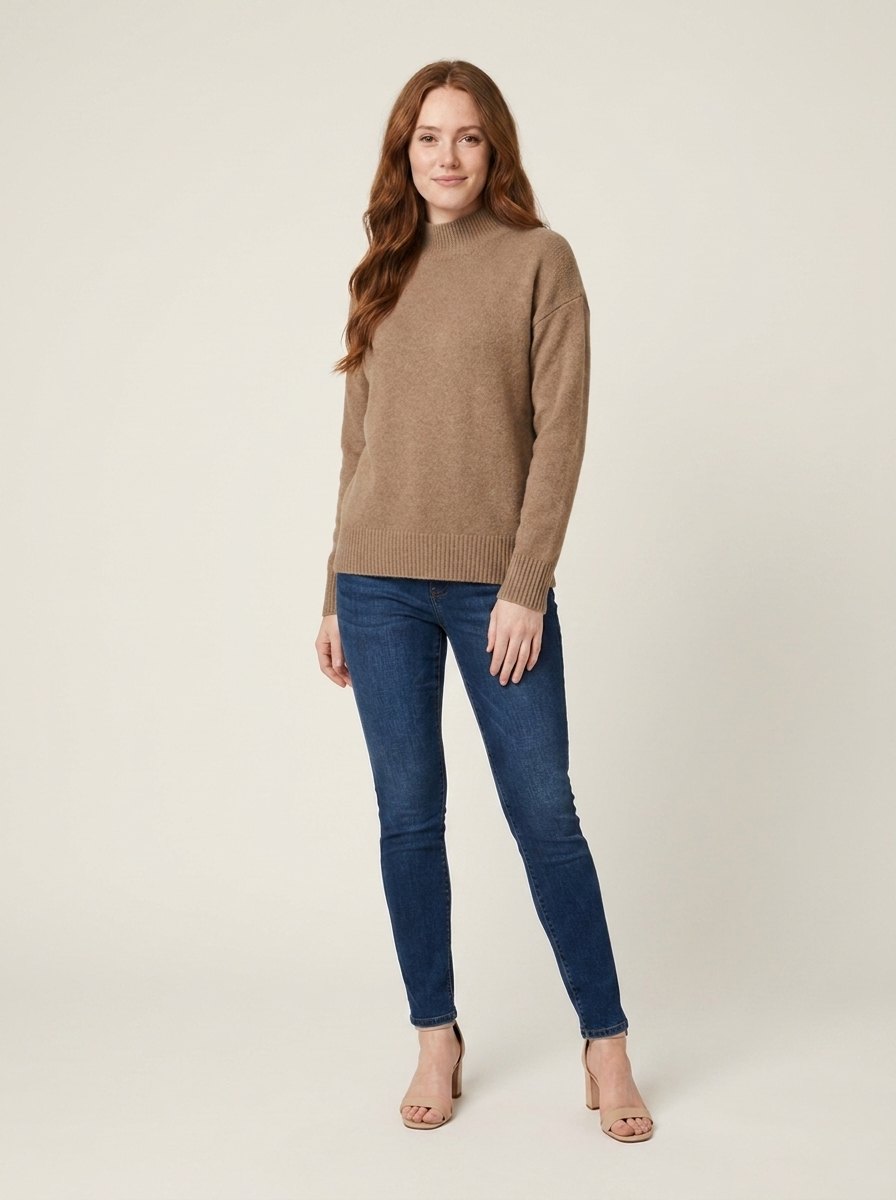 Avery cashmere sweater brown