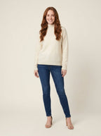 Avery cashmere sweater cream