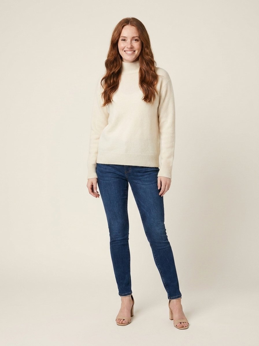 Avery cashmere sweater cream