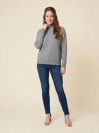 Avery cashmere sweater gray