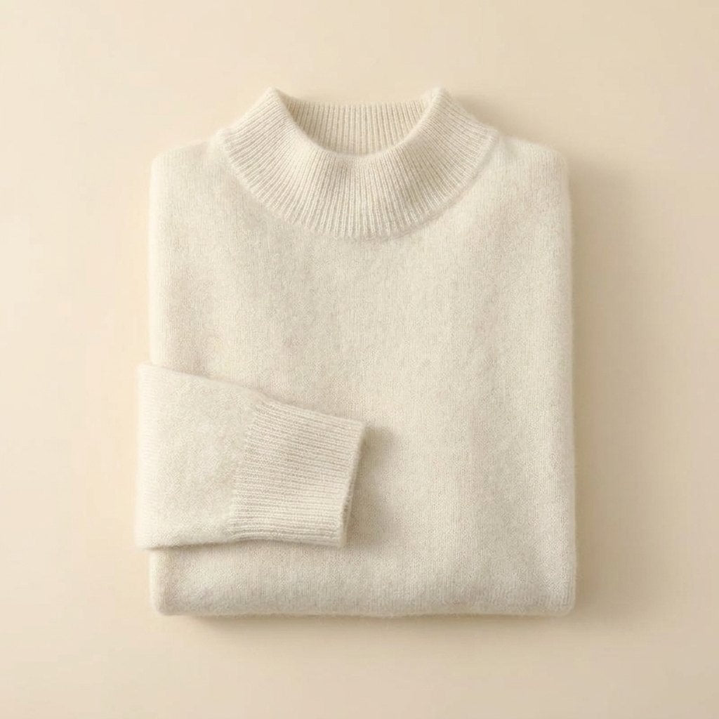 Avery cashmere sweater folded product