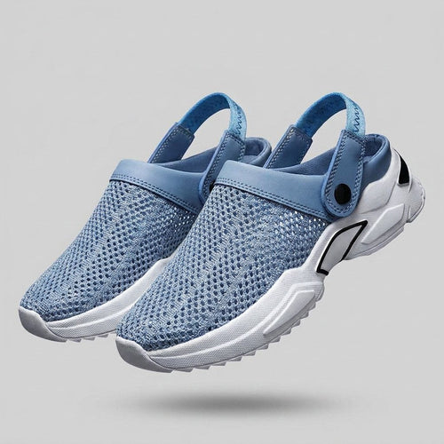 BreezWalk mesh summer sandals blue