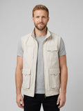 Crispin vest beige front
