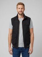 Crispin vest black front