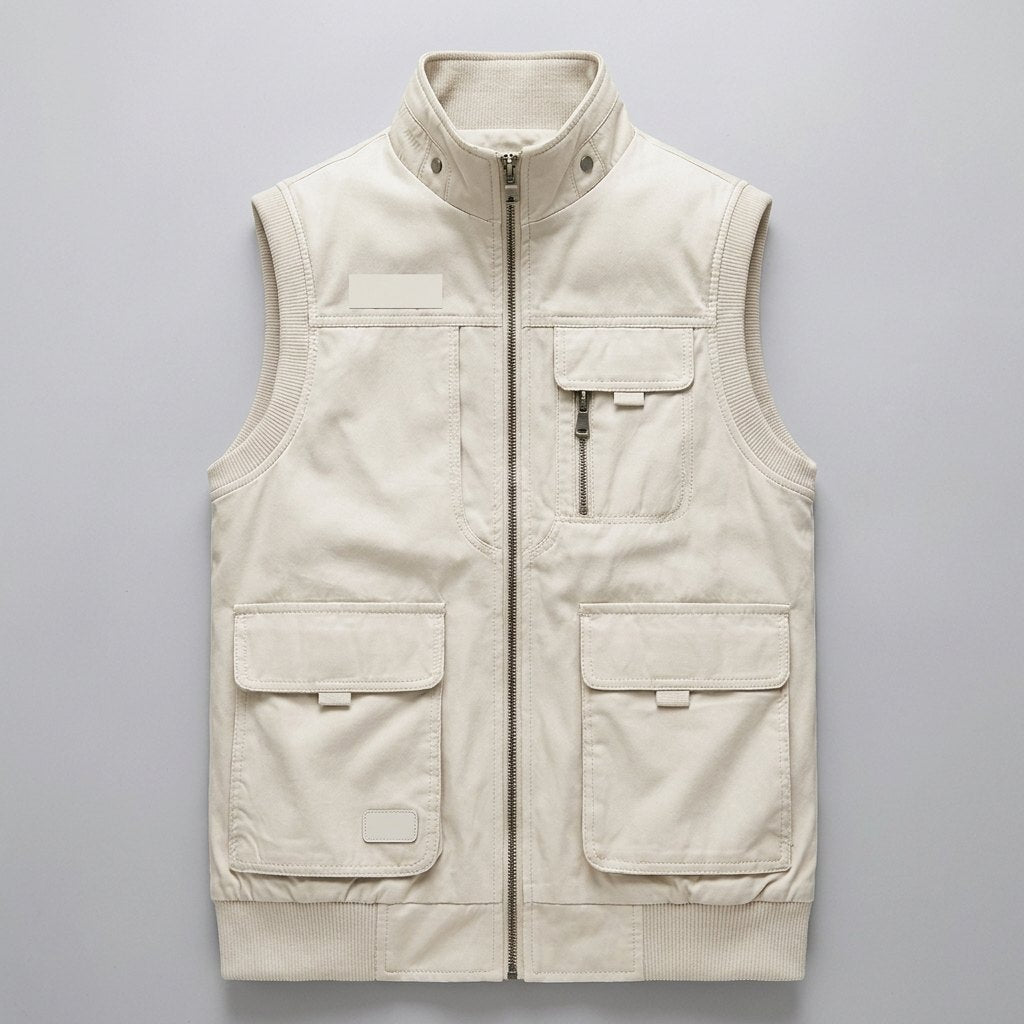 Crispin vest flat lay