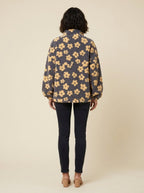 Daisy oversized sherpa sweater back view