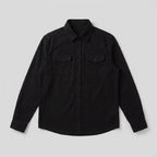 David men's overshirt shacket product flat lay