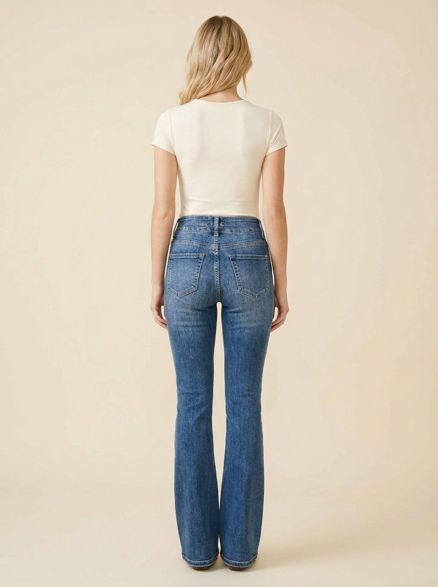 EverFit stretch jeans back view