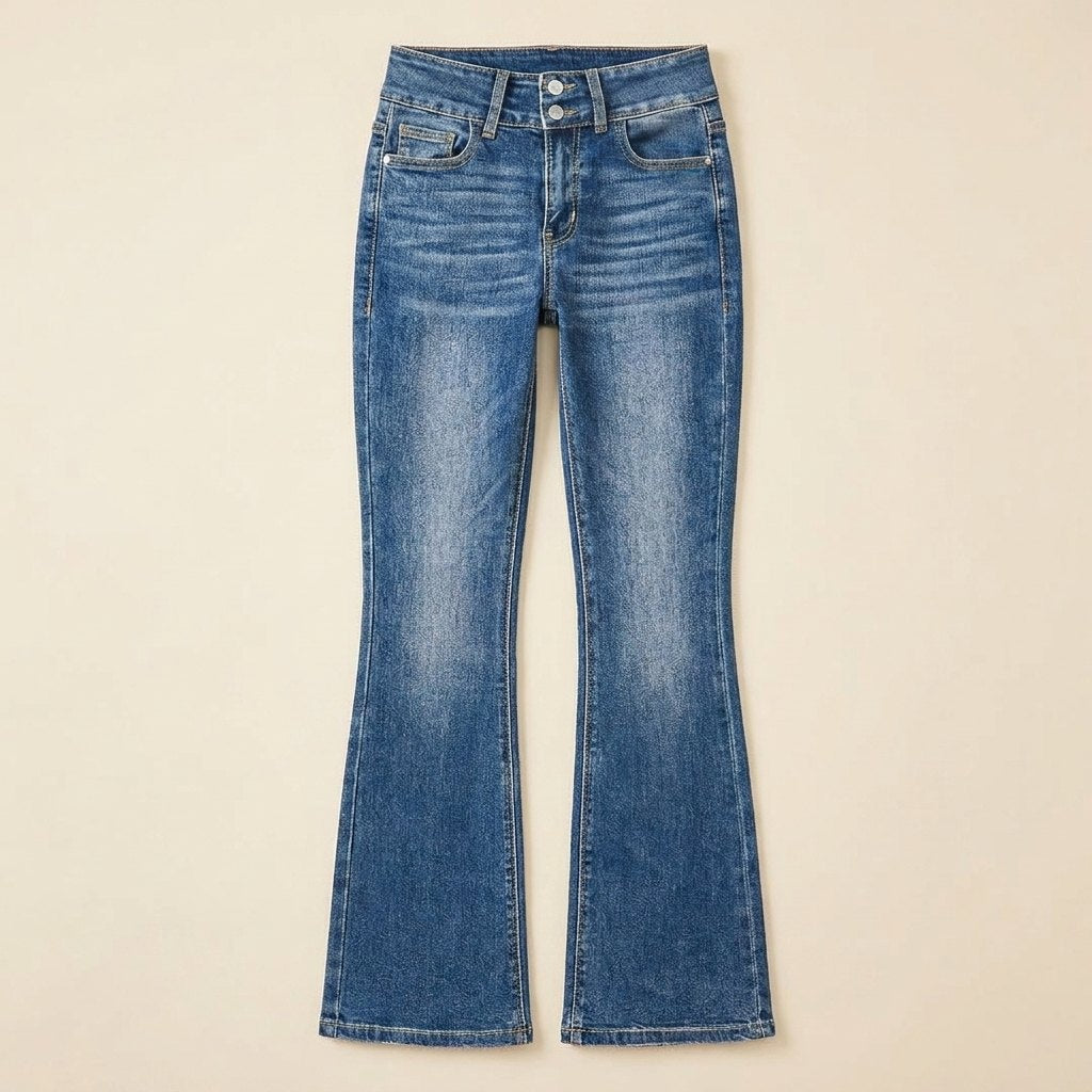 EverFit stretch jeans flat lay