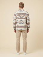 Gian aztec overshirt, back view