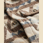 Gian aztec overshirt, fabric detail