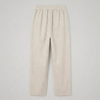Haru linen trousers back view flat lay