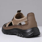 James orthopedic sandals back heel view