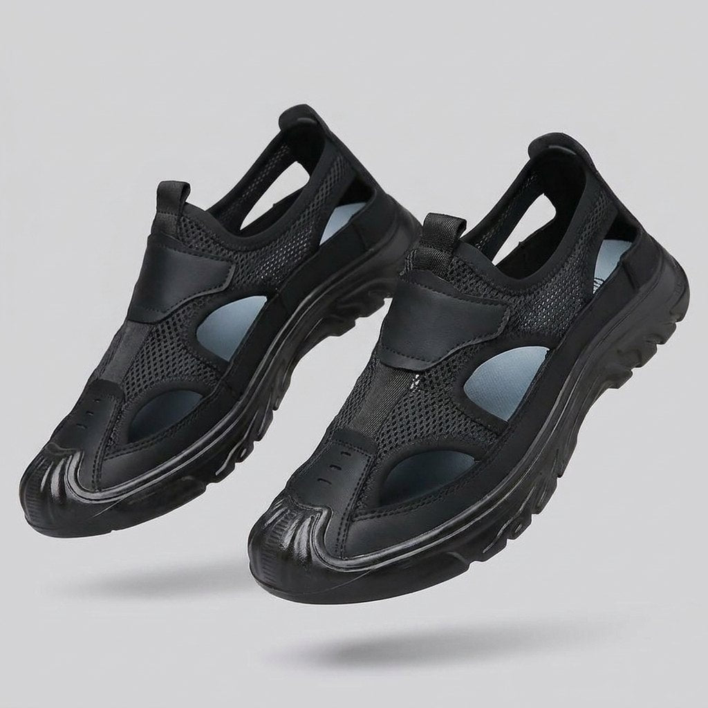 James orthopedic sandals black