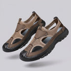 James orthopedic sandals brown