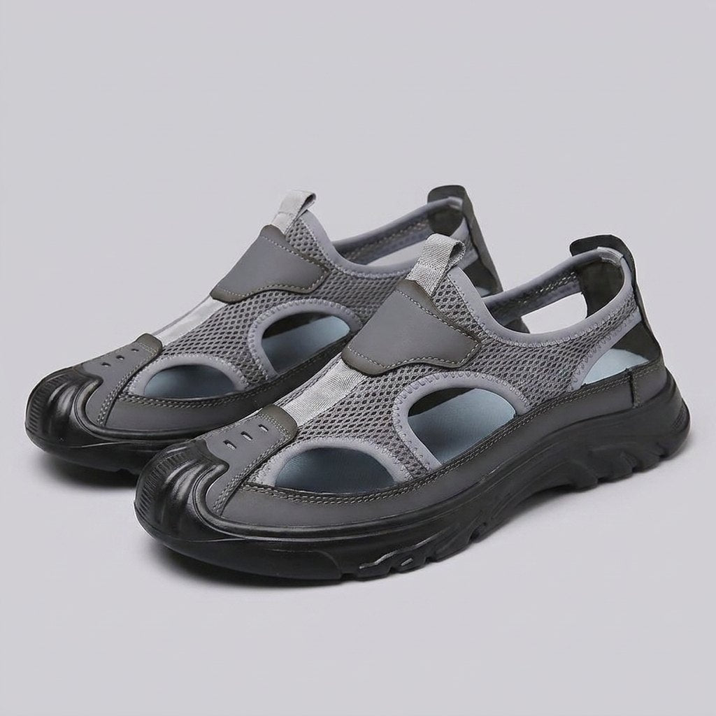 James orthopedic sandals gray