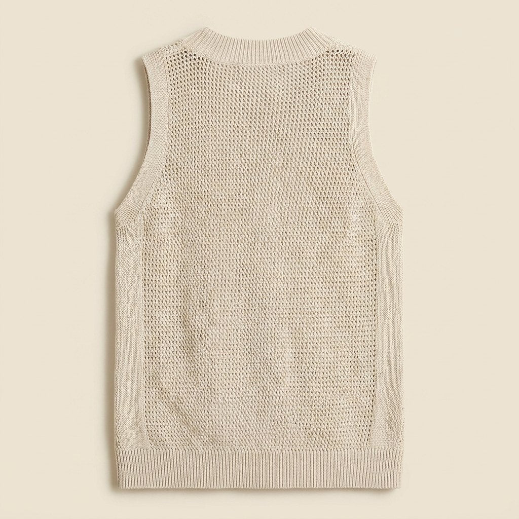 Kira Knit Tank Top back