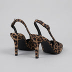 Liora leopard court shoes back