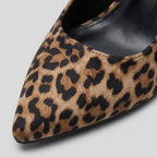 Liora leopard print detail closeup