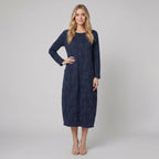 Luna midi dress floral blue