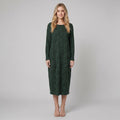 Luna midi dress floral green