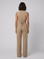 Malin wide-leg jumpsuit, back view
