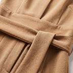 Malin wide-leg jumpsuit, fabric detail