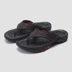 Maverick mens flip flops black variant 2