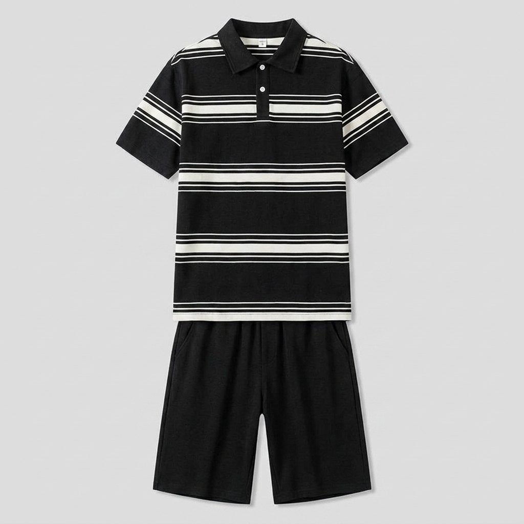 Melo sports suit, flat lay