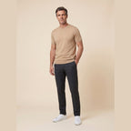 Pankov men's short-sleeve knit tee in beige